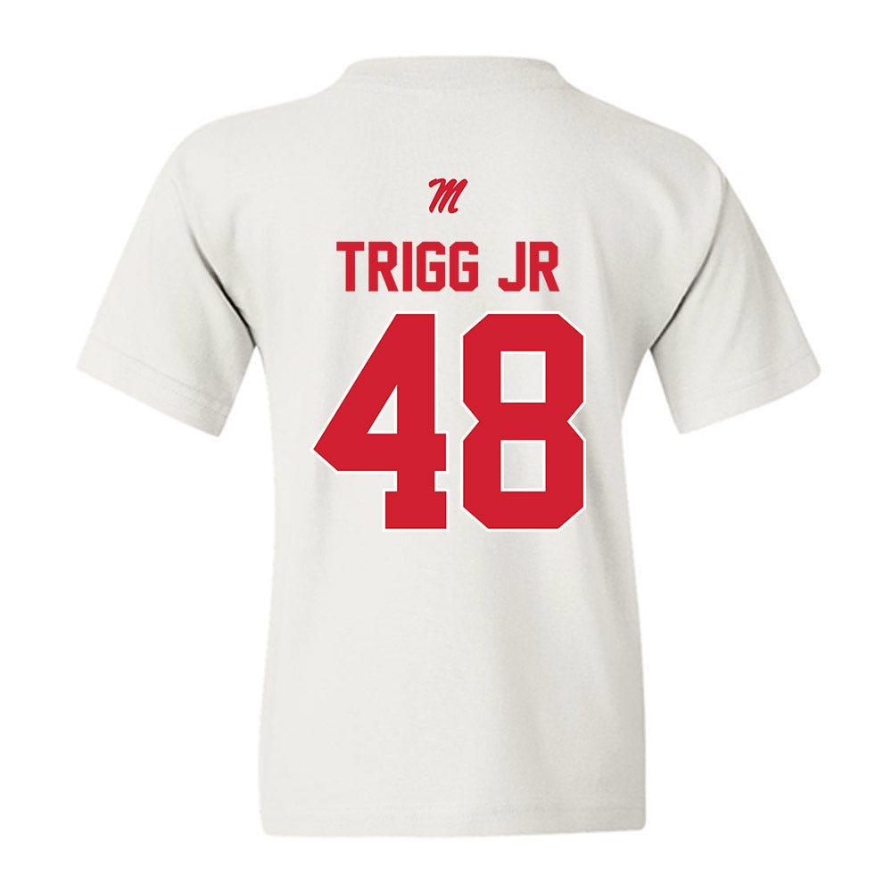 Ole Miss - NCAA Football : Mark Trigg Jr - Classic Shersey Youth T-Shirt-1