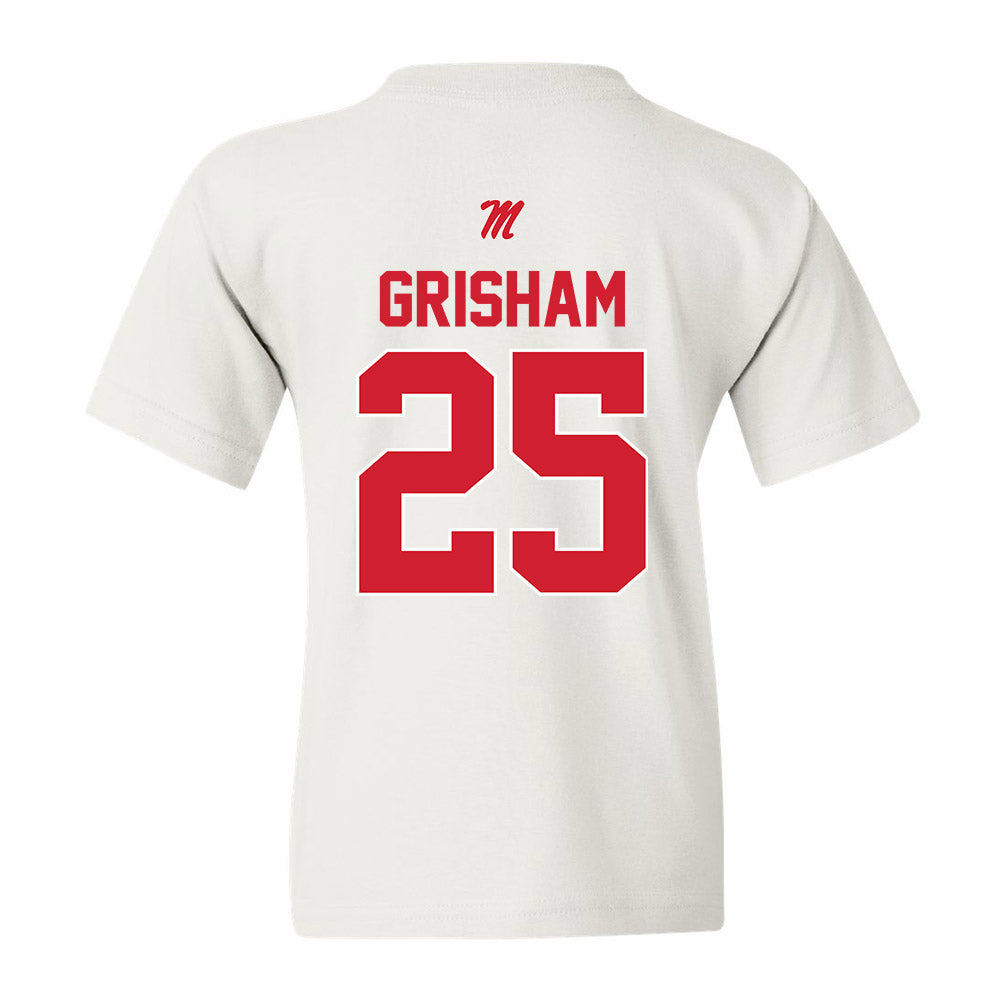 Ole Miss - NCAA Softball : Tenly Grisham - Youth T-Shirt