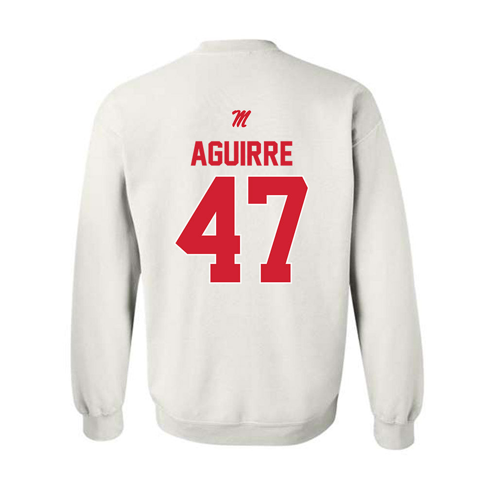 Ole Miss - NCAA Football : Anthony Aguirre - Crewneck Sweatshirt-1