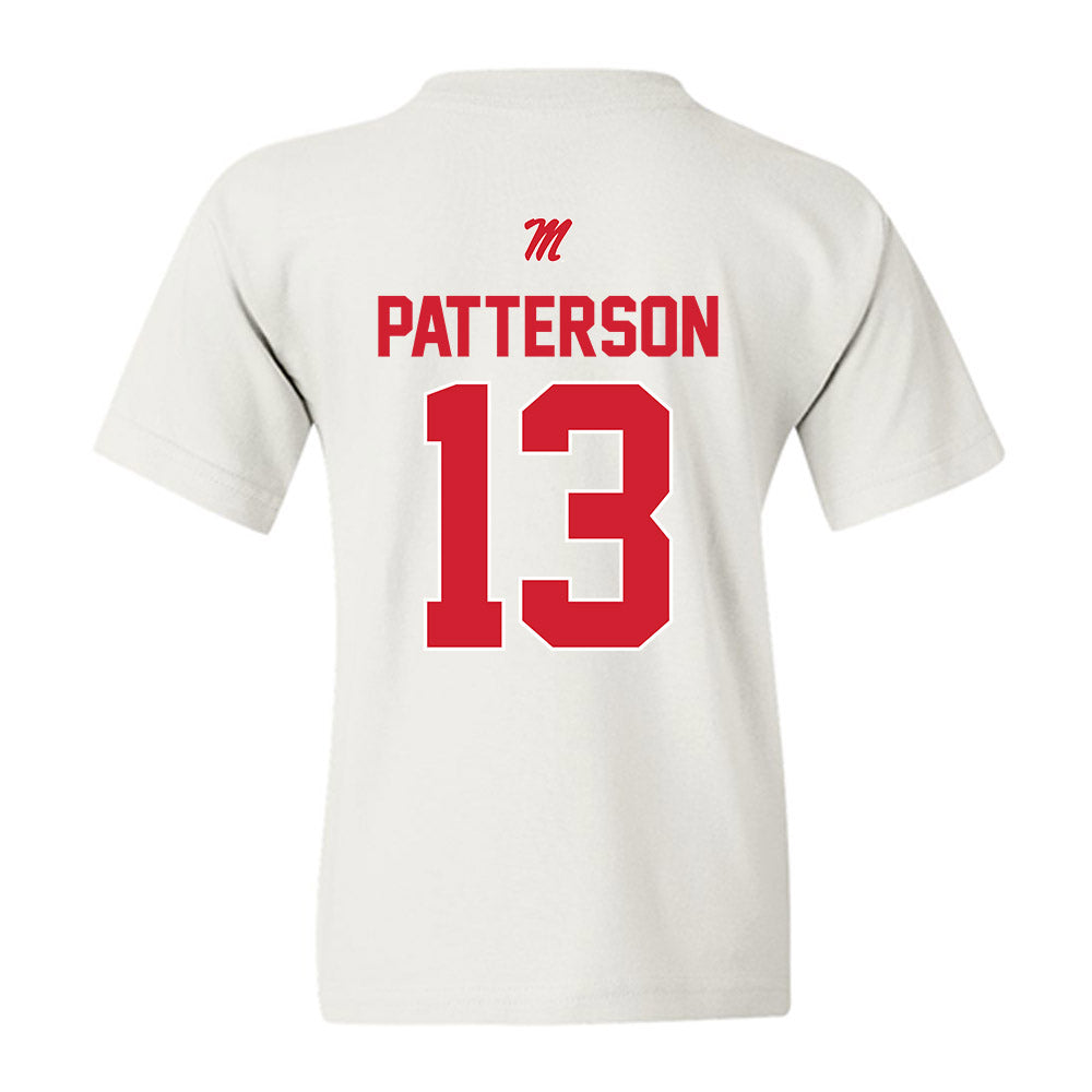 Ole Miss - NCAA Football : Jack Patterson - Classic Shersey Youth T-Shirt-1