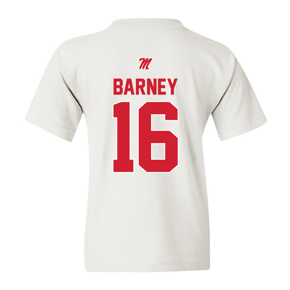 Ole Miss - NCAA Football : Dorian Barney - Classic Shersey Youth T-Shirt-1