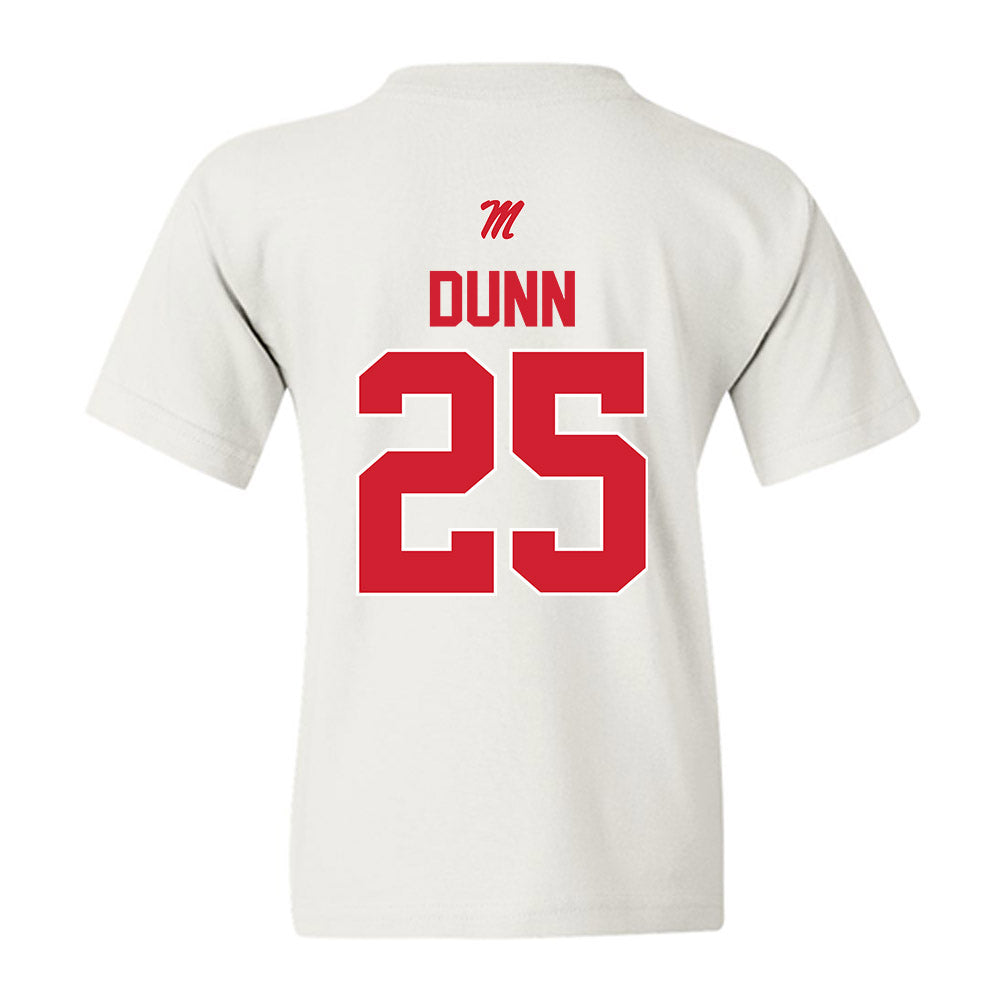 Ole Miss - NCAA Football : Maison Dunn - Youth T-Shirt-1