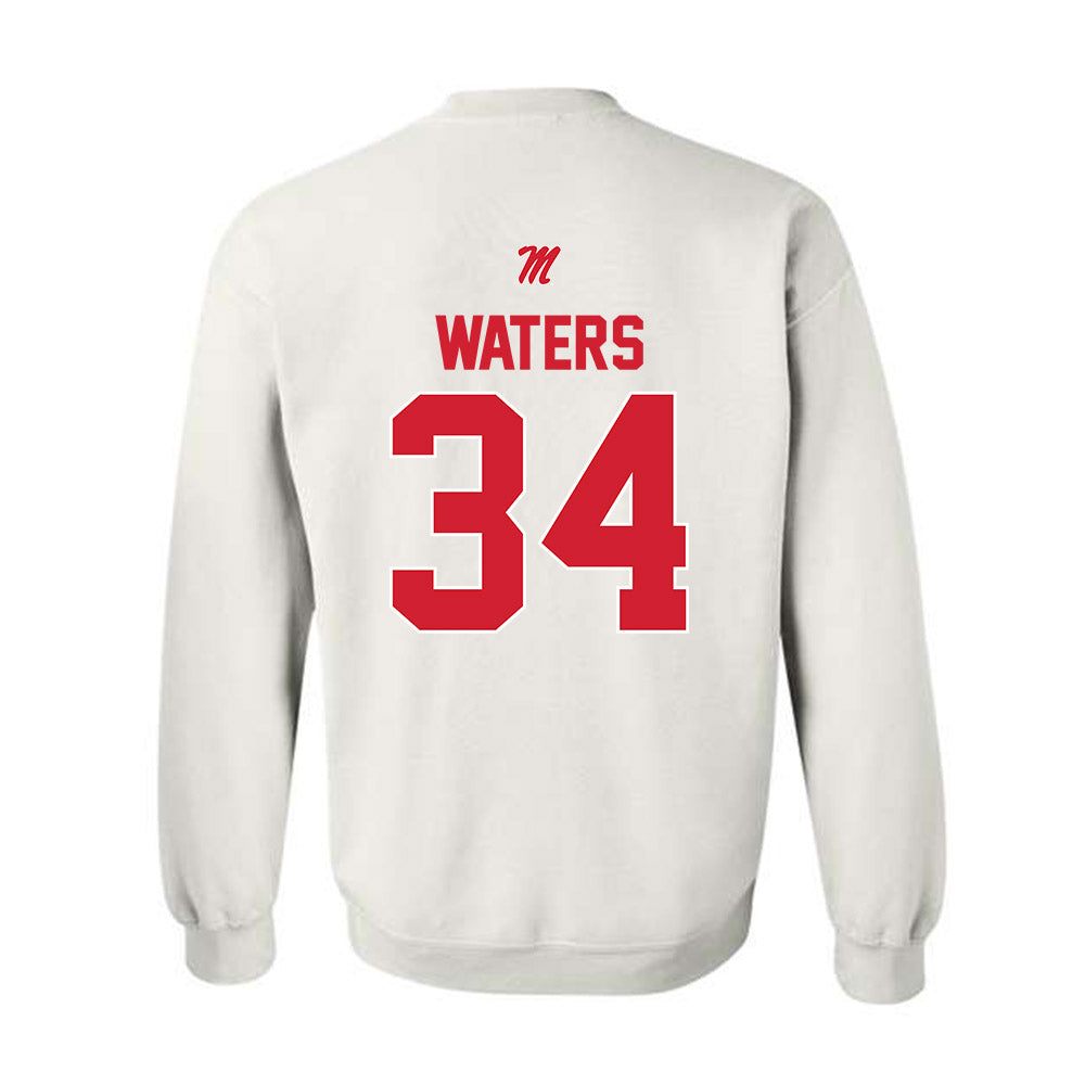 Ole Miss - NCAA Baseball : Landon Waters - Crewneck Sweatshirt-1