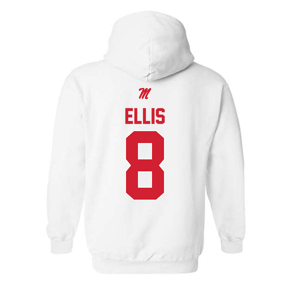Ole Miss - NCAA Women's Volleyball : Caroline Ellis - Hooded Sweatshirt-1