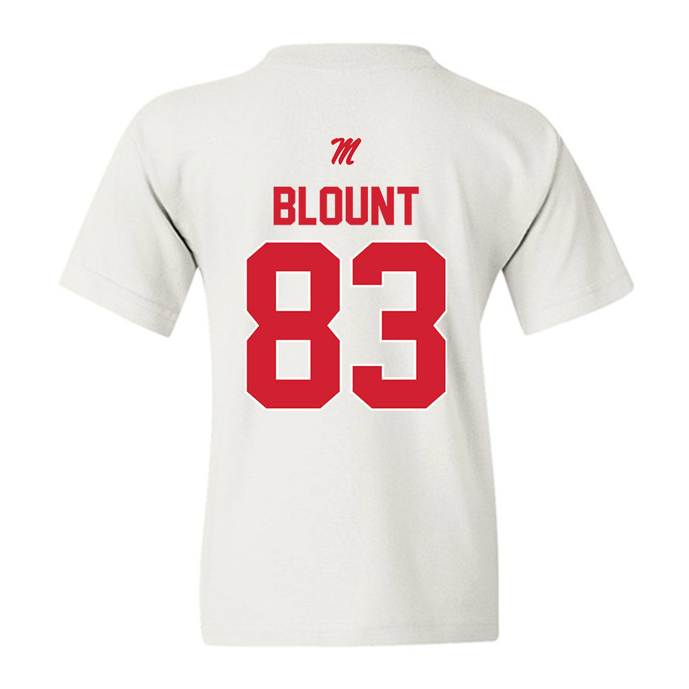 Ole Miss - NCAA Football : Levi Blount - Youth T-Shirt-1