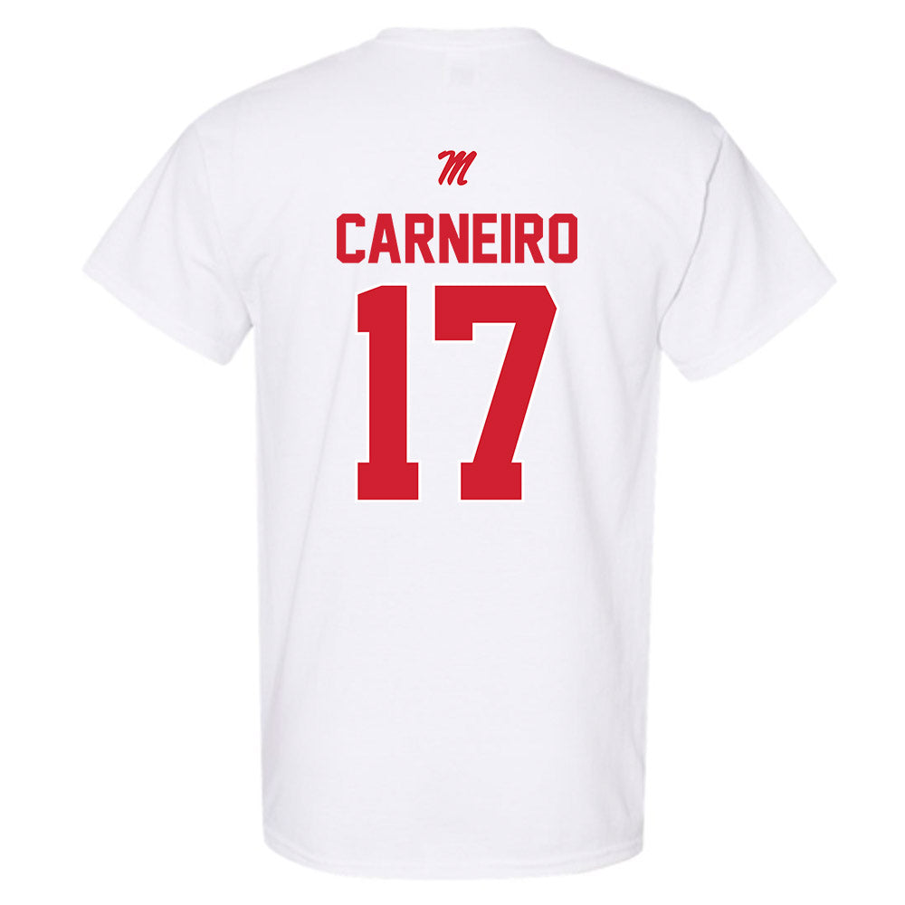 Ole Miss - NCAA Football : Lucas Carneiro - T-Shirt-1