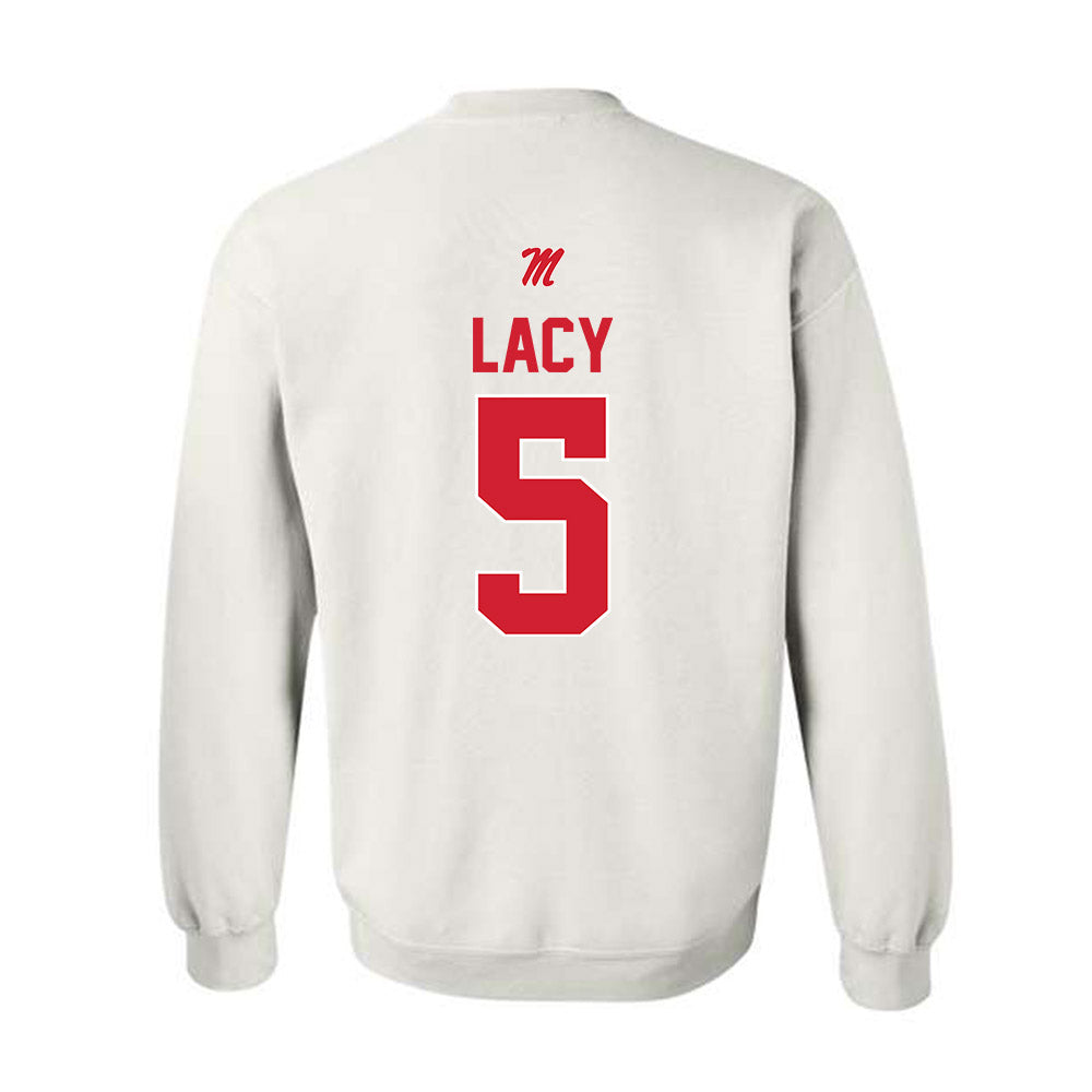 Ole Miss - NCAA Football : Kewan Lacy - Crewneck Sweatshirt-1