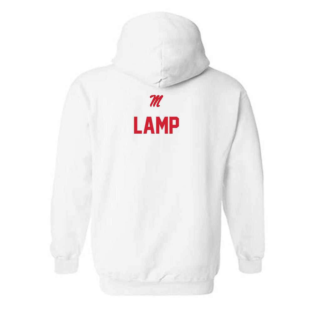 Ole Miss - NCAA Men's Track & Field : Donald Lamp - Hooded Sweatshirt-1