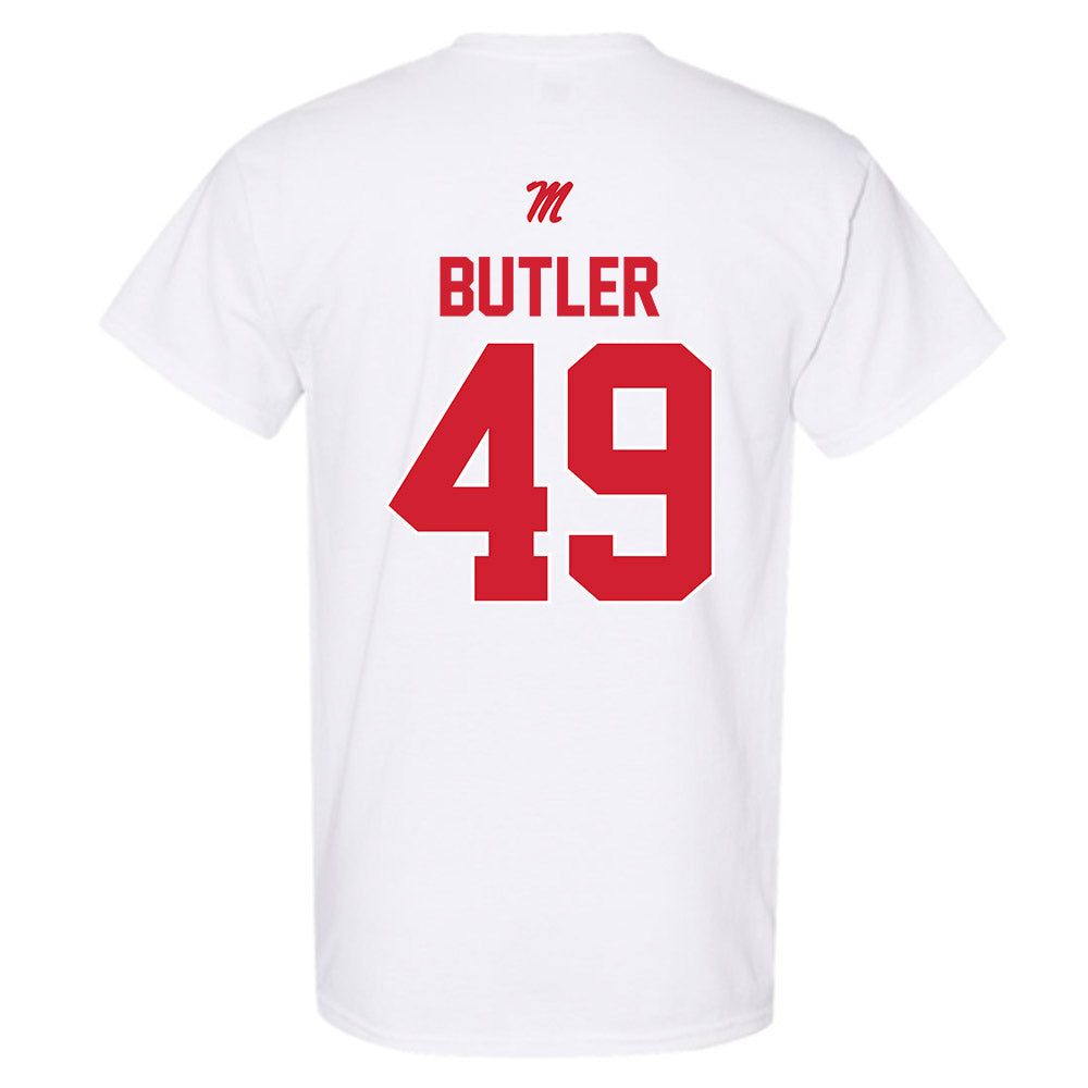 Ole Miss - NCAA Football : Tah'J Butler - Classic Shersey T-Shirt-1