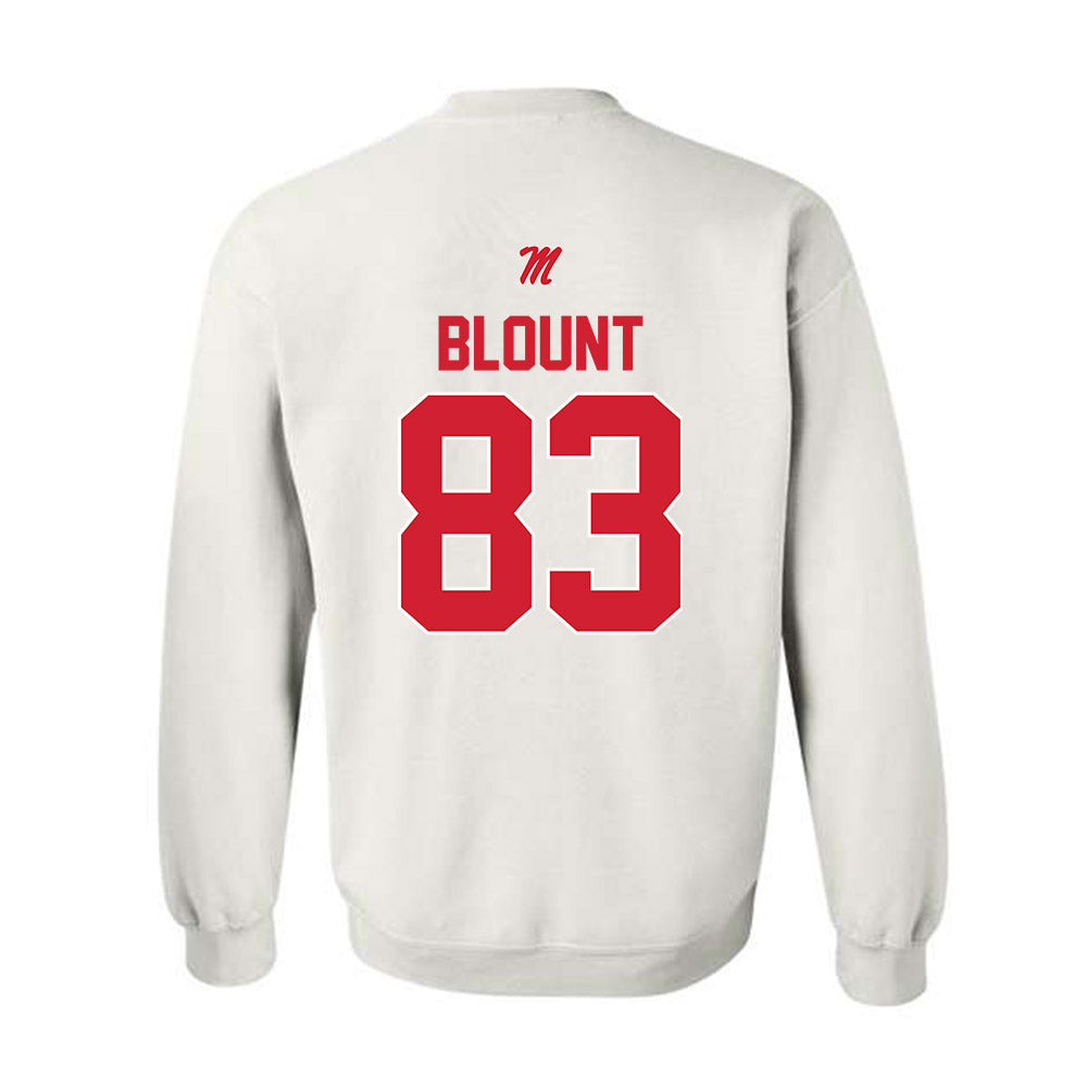 Ole Miss - NCAA Football : Levi Blount - Crewneck Sweatshirt-1