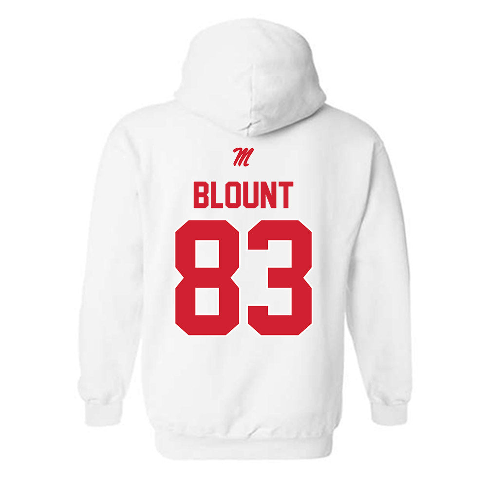 Ole Miss - NCAA Football : Levi Blount - Hooded Sweatshirt-1