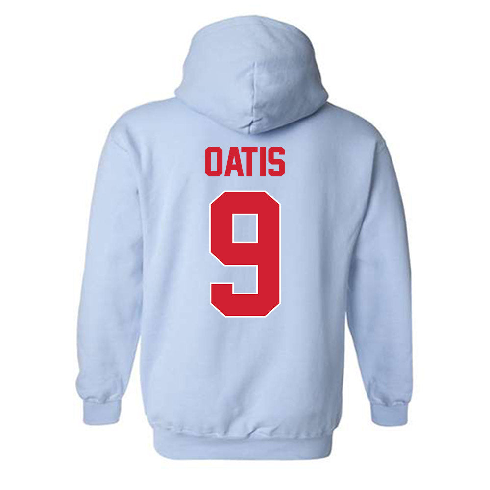 Ole Miss - NCAA Football : Jehiem Oatis - Classic Shersey Hooded Sweatshirt-1