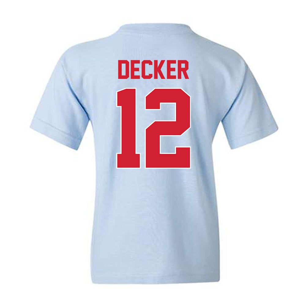 Ole Miss - NCAA Baseball : Dominic Decker - Classic Shersey Youth T-Shirt-1