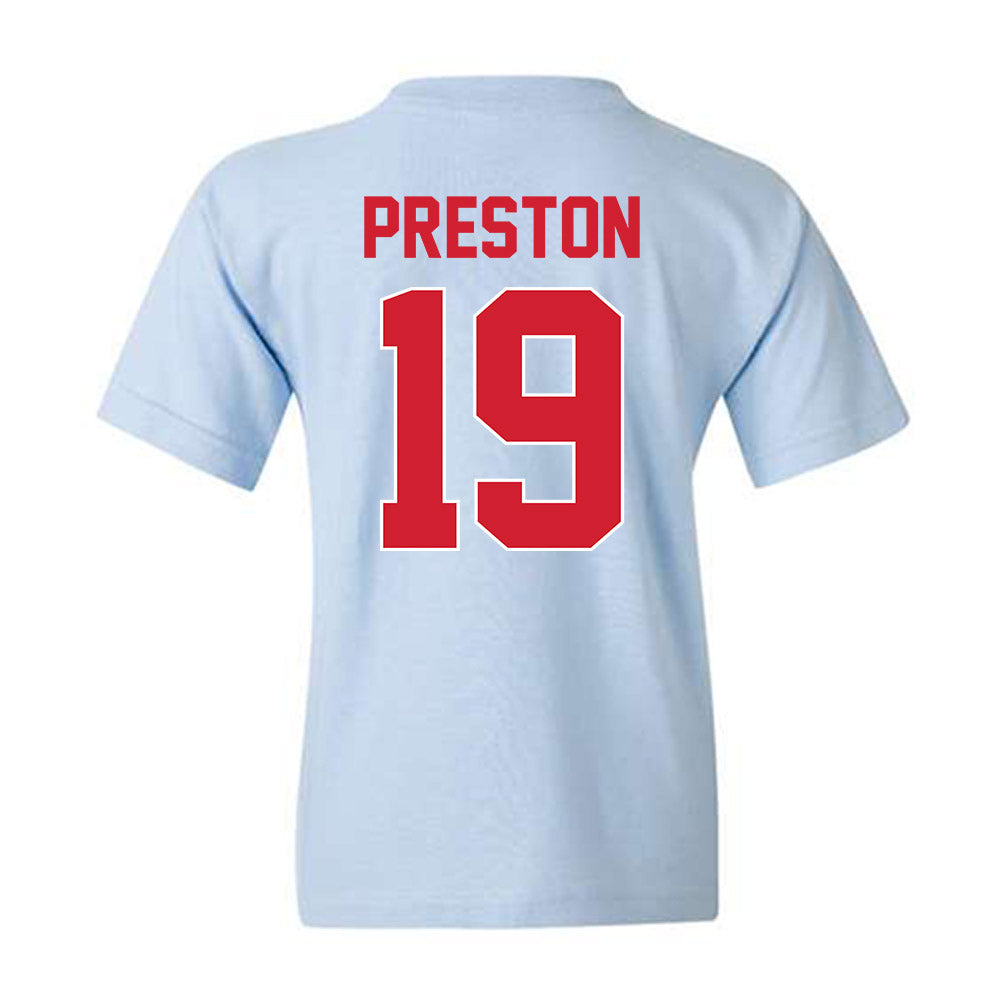 Ole Miss - NCAA Football : MJ Preston - Classic Shersey Youth T-Shirt-1