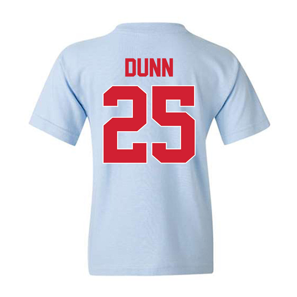 Ole Miss - NCAA Football : Maison Dunn - Youth T-Shirt-1
