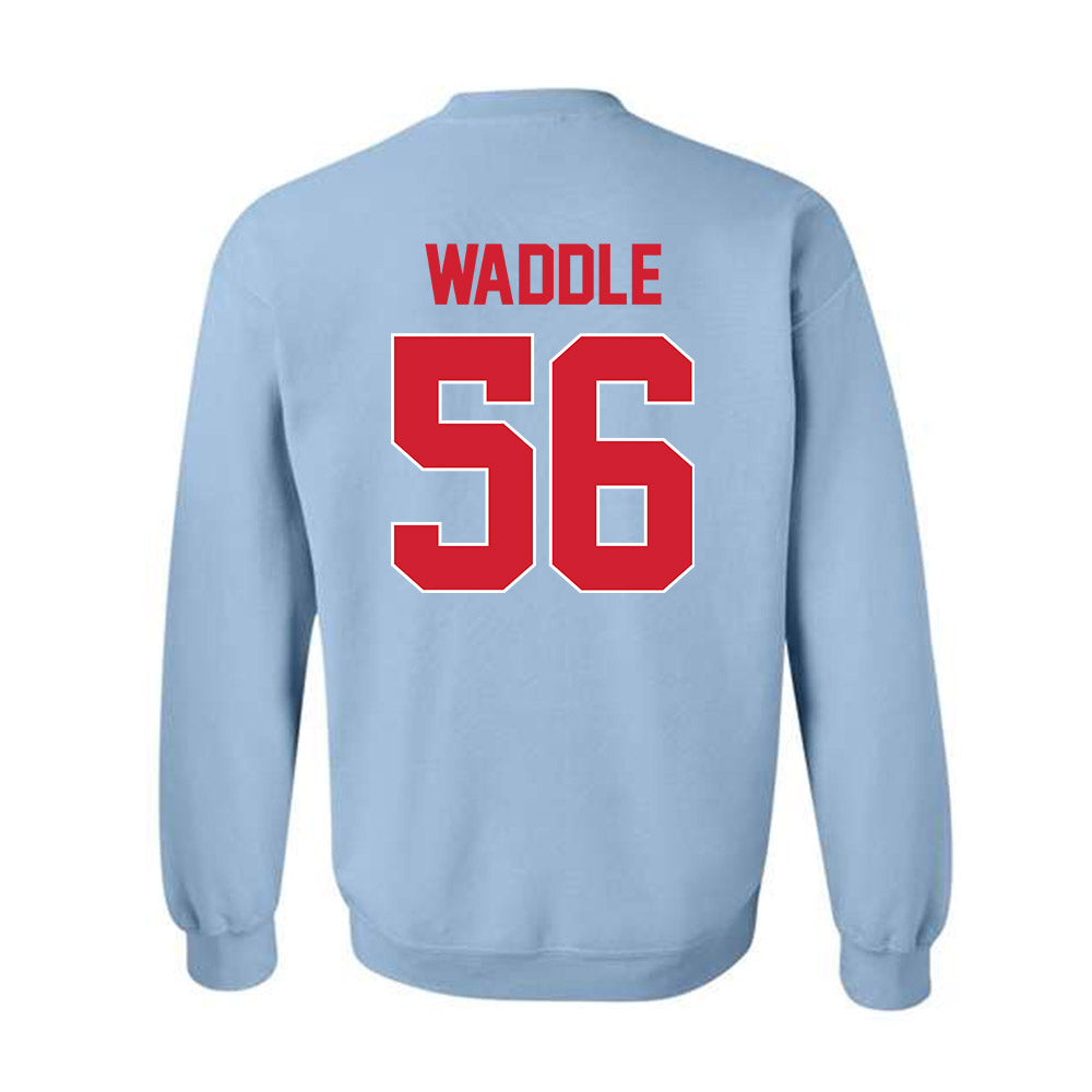 Ole Miss - NCAA Football : Mason Waddle - Crewneck Sweatshirt-1