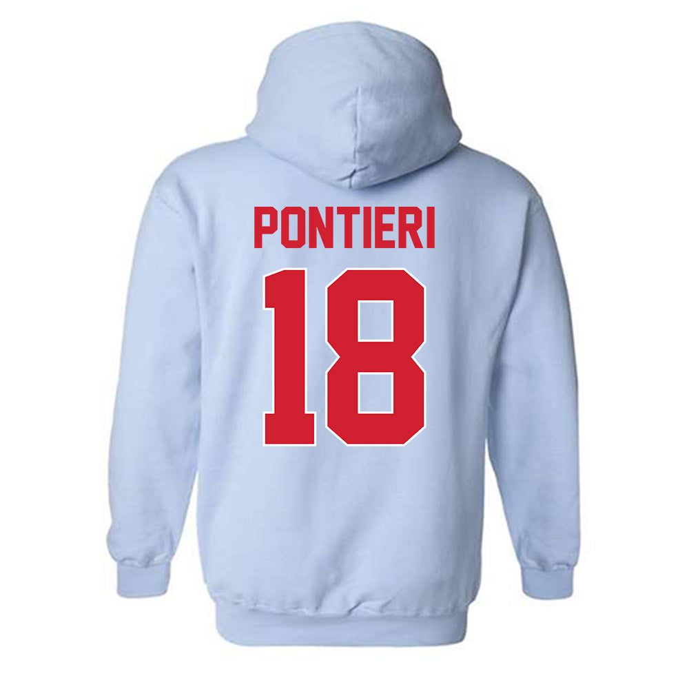 Ole Miss - NCAA Women's Soccer : Bella Pontieri - Classic Shersey Hooded Sweatshirt-1