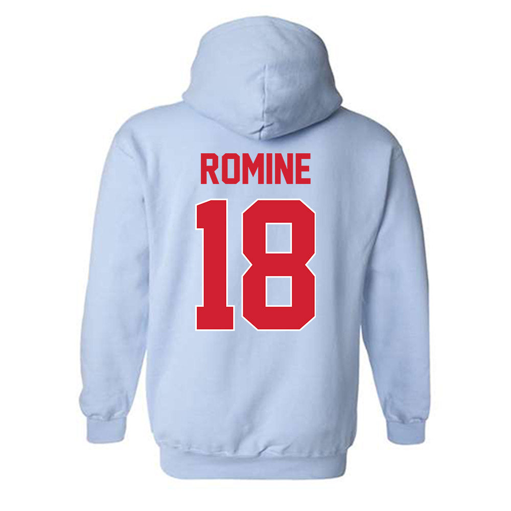 Ole Miss - NCAA Baseball : Luke Romine - Classic Shersey Hooded Sweatshirt-1