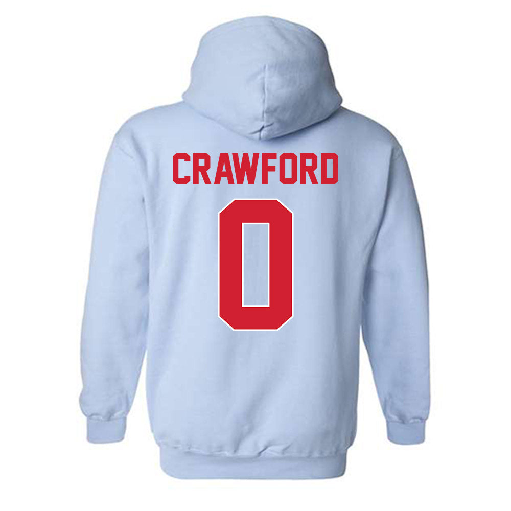 Ole Miss - NCAA Football : Jalyn Crawford - Classic Shersey Hooded Sweatshirt-1