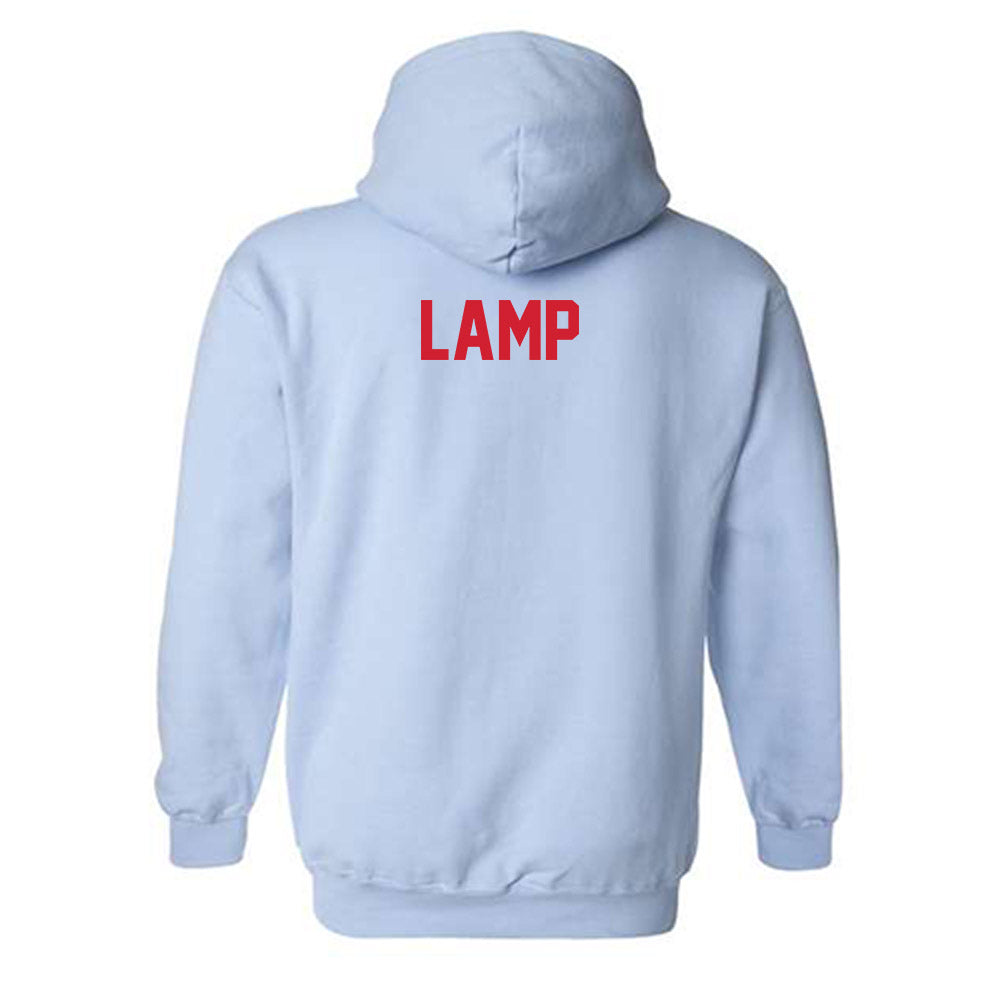 Ole Miss - NCAA Men's Track & Field : Donald Lamp - Hooded Sweatshirt-1