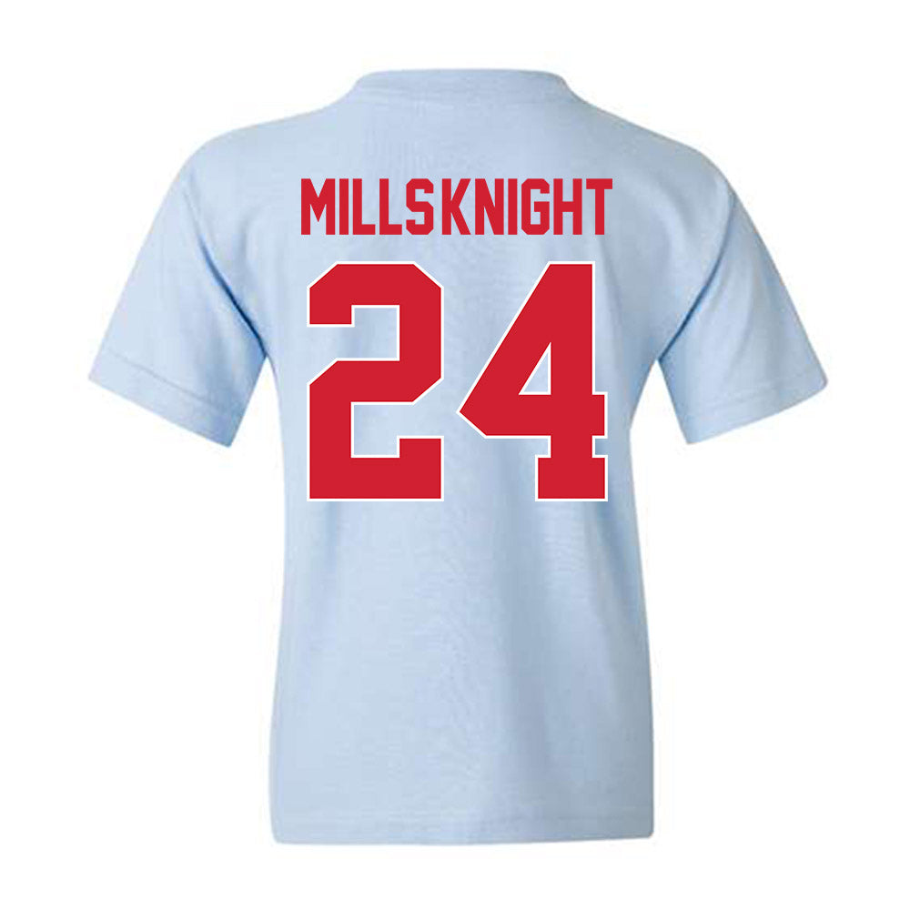 Ole Miss - NCAA Football : Shekai Mills-Knight - Youth T-Shirt-1