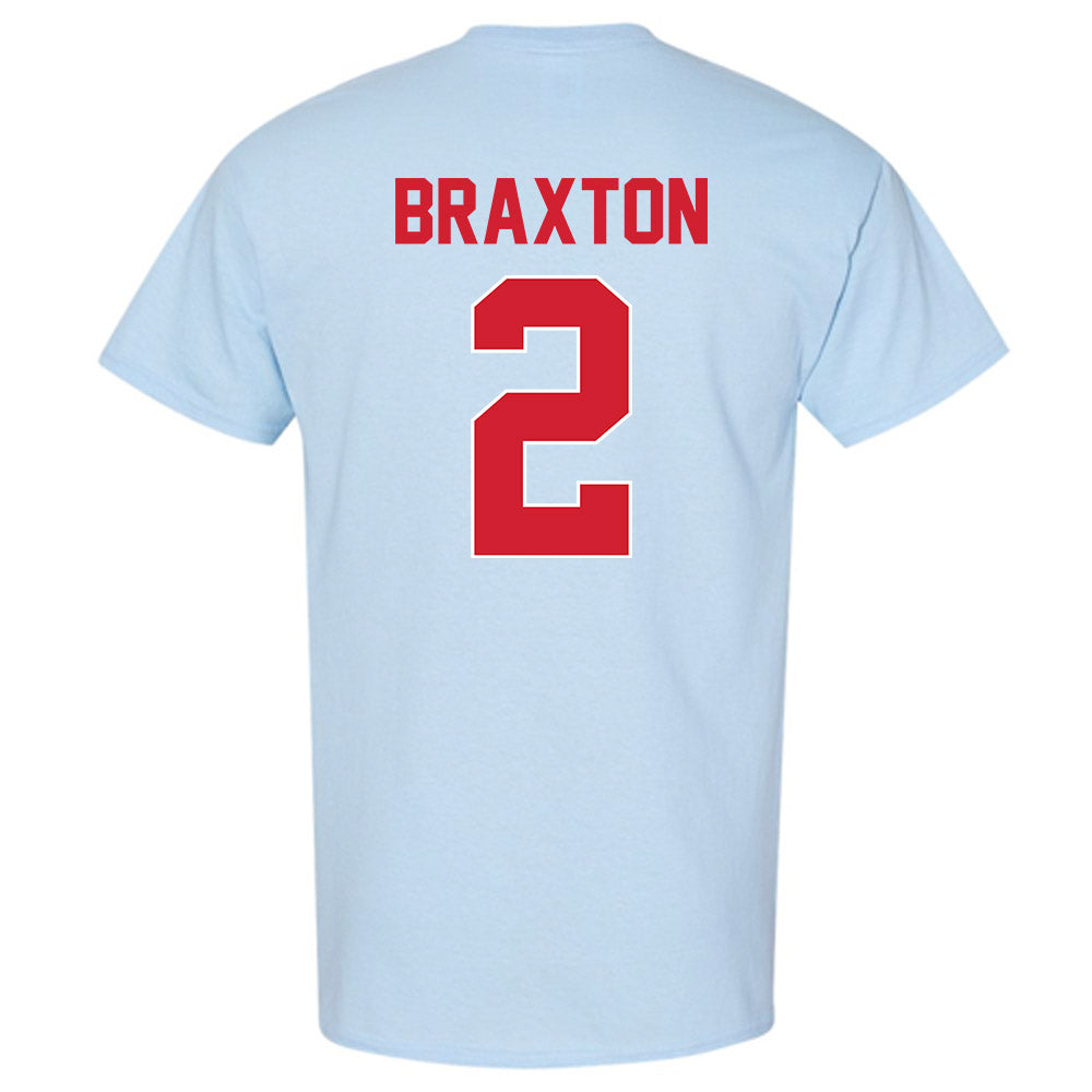 Ole Miss - NCAA Football : Jaylon Braxton - T-Shirt-1