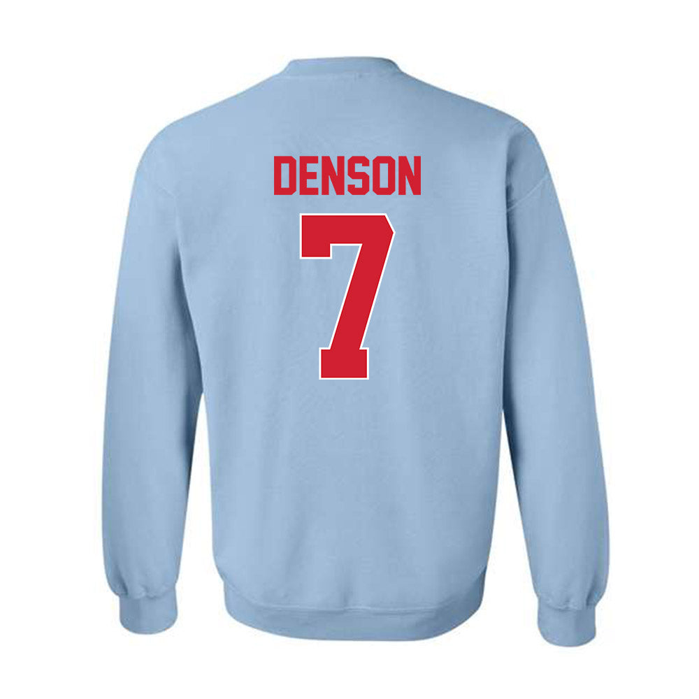 Ole Miss - NCAA Football : Sharif Denson - Classic Shersey Crewneck Sweatshirt-1