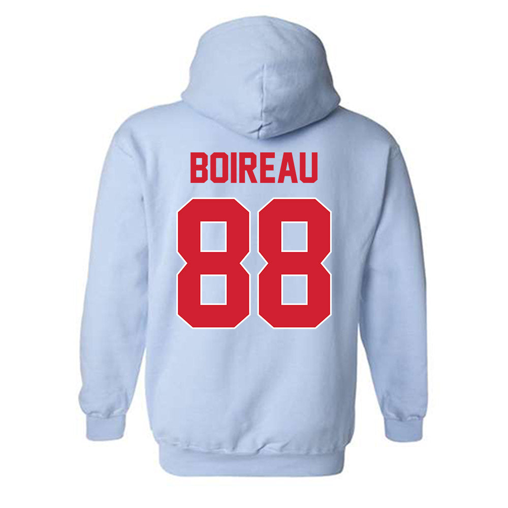 Ole Miss - NCAA Football : Michai Boireau - Classic Shersey Hooded Sweatshirt-1