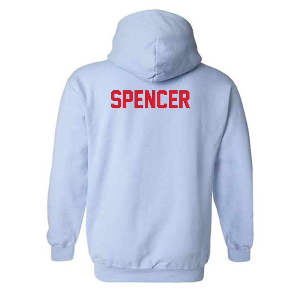 Ole Miss - NCAA Football : Isaiah Spencer - Classic Shersey Hooded Sweatshirt-1