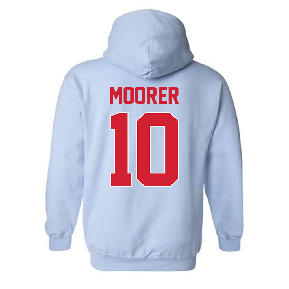 Ole Miss - NCAA Women's Volleyball : Nina Moorer - Classic Shersey Hooded Sweatshirt-1
