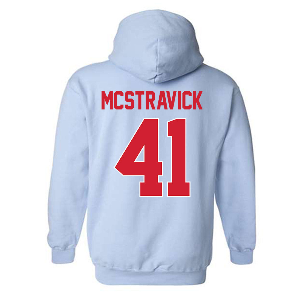 Ole Miss - NCAA Football : Peter Mcstravick - Classic Shersey Hooded Sweatshirt-1