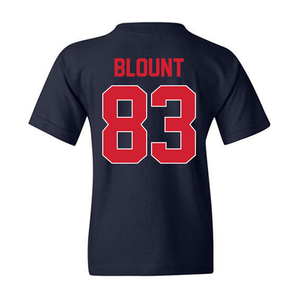 Ole Miss - NCAA Football : Levi Blount - Youth T-Shirt-1