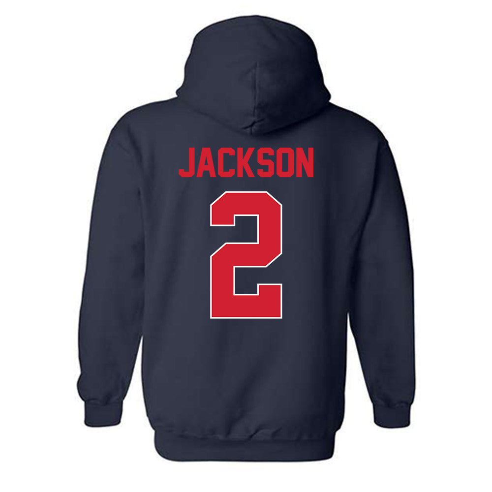 Ole Miss - NCAA Women's Volleyball : Ryea Jackson - Hooded Sweatshirt-1