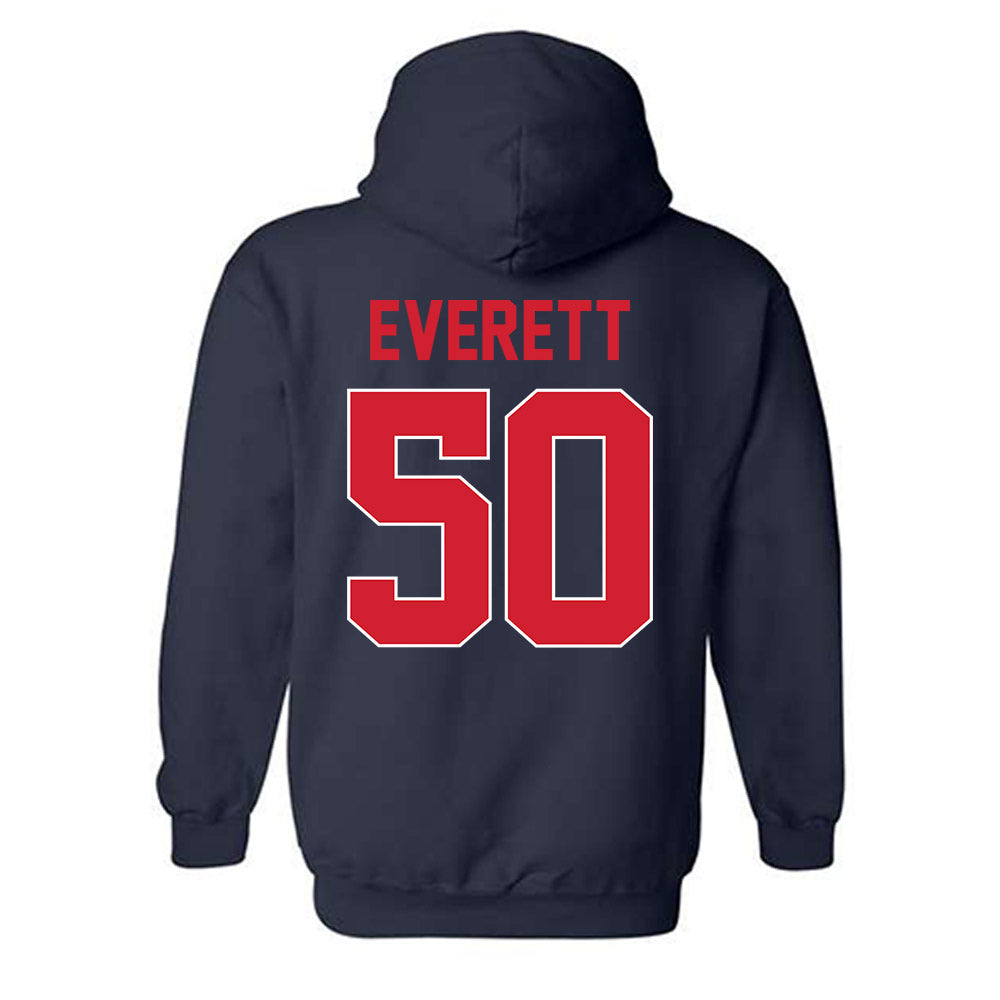 Ole Miss - NCAA Football : Troy Everett - Hooded Sweatshirt-1