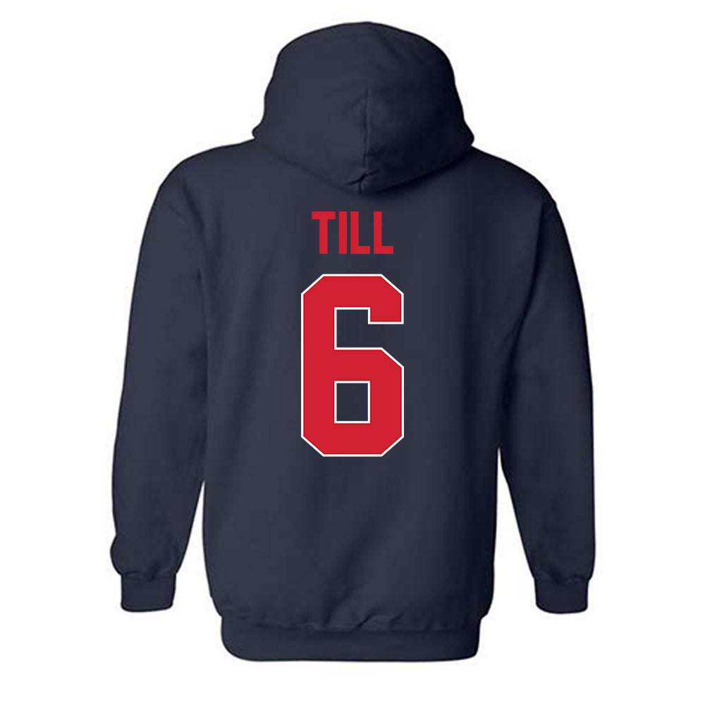 Ole Miss - NCAA Softball : Kaidance Till - Hooded Sweatshirt-1