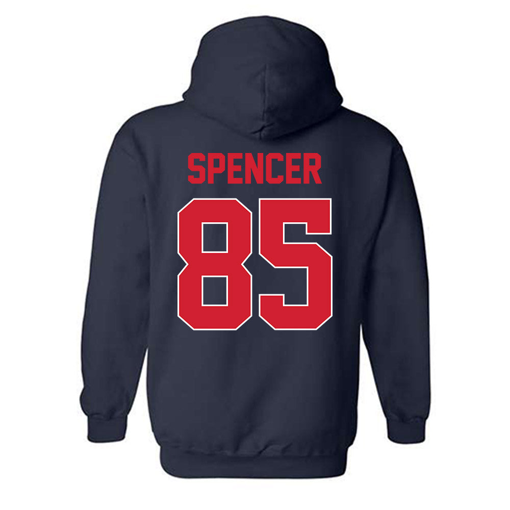 Ole Miss - NCAA Football : Isaiah Spencer - Hooded Sweatshirt-1