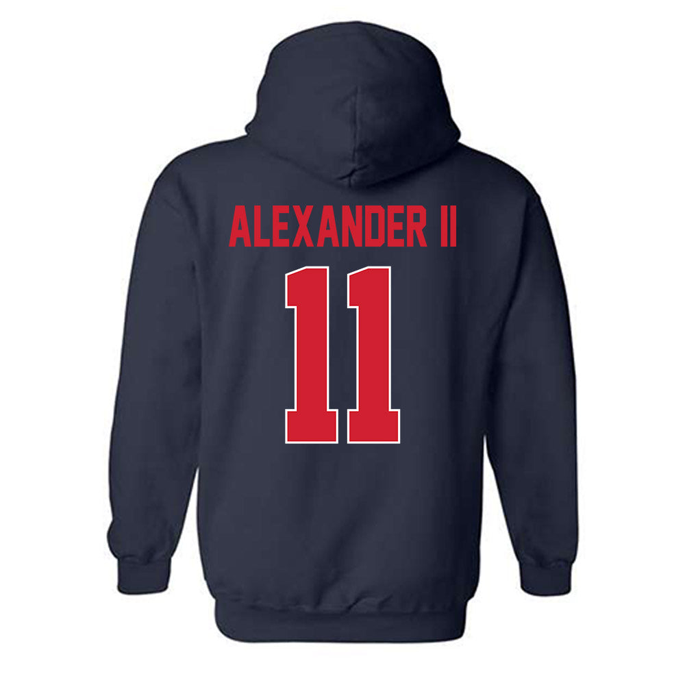Ole Miss - NCAA Football : Hilton Deuce Alexander II - Hooded Sweatshirt-1