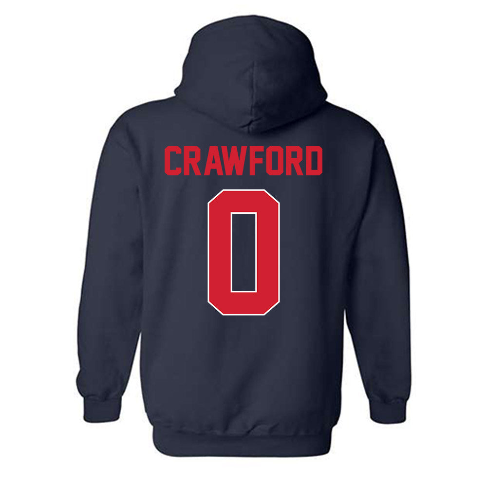 Ole Miss - NCAA Football : Jalyn Crawford - Hooded Sweatshirt-1