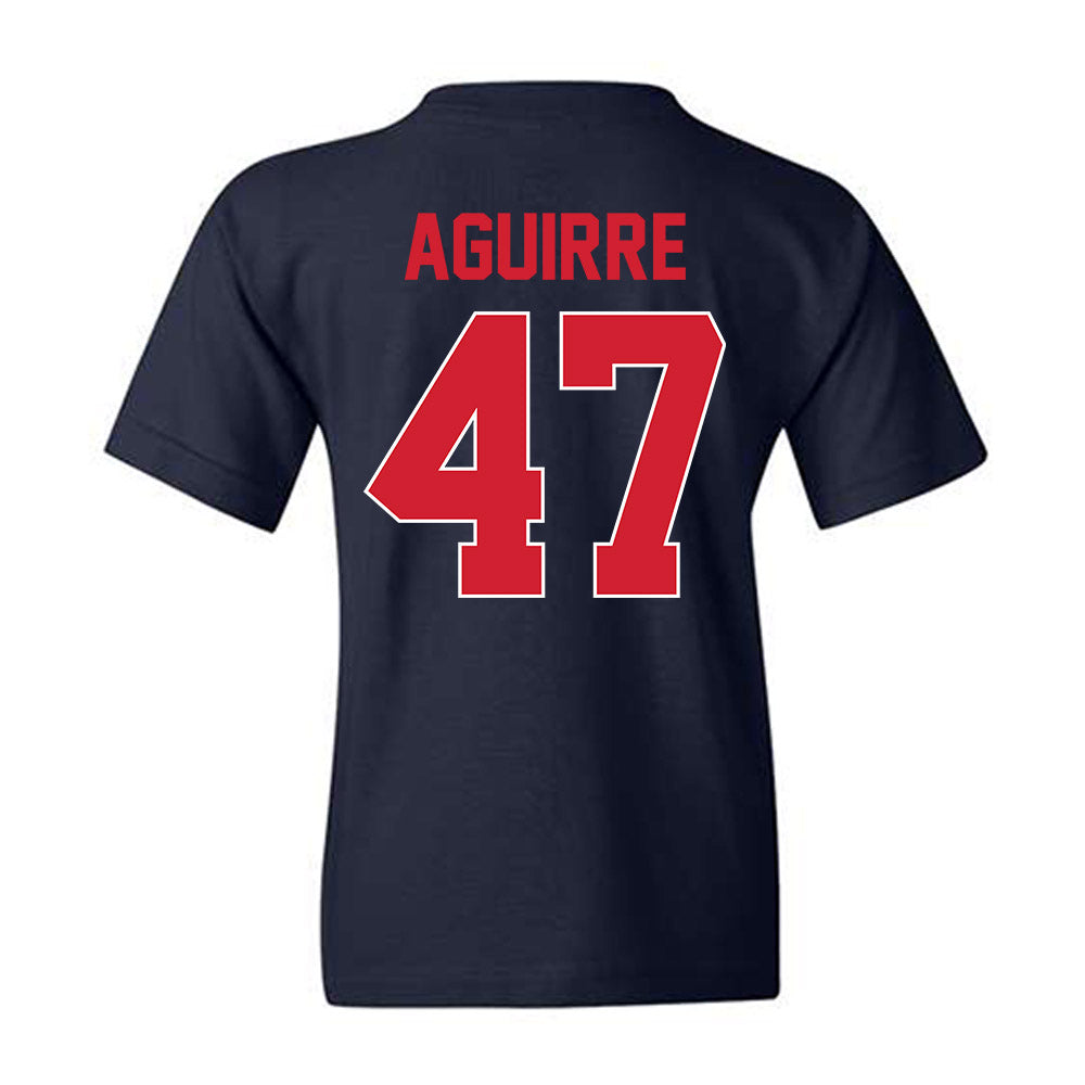 Ole Miss - NCAA Football : Anthony Aguirre - Youth T-Shirt-1