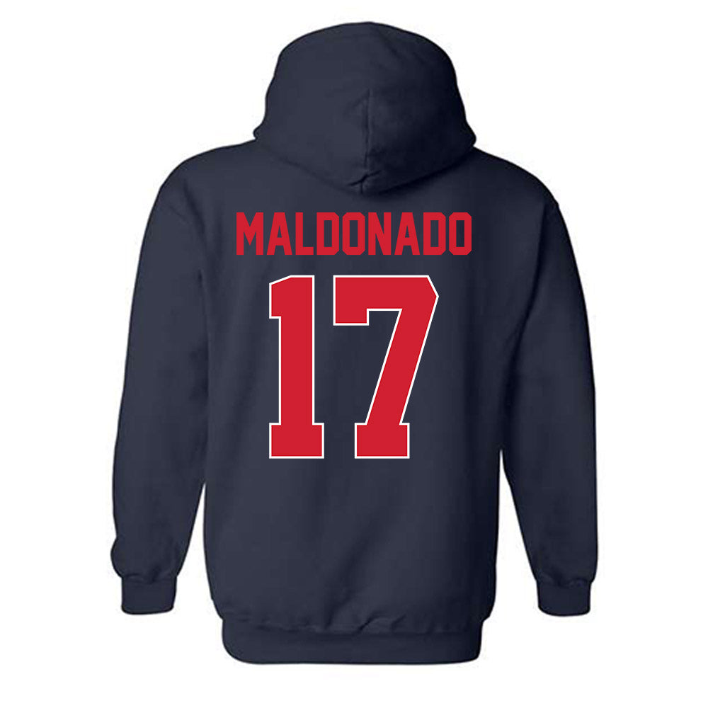 Ole Miss - NCAA Football : Jonathan Maldonado - Hooded Sweatshirt-1