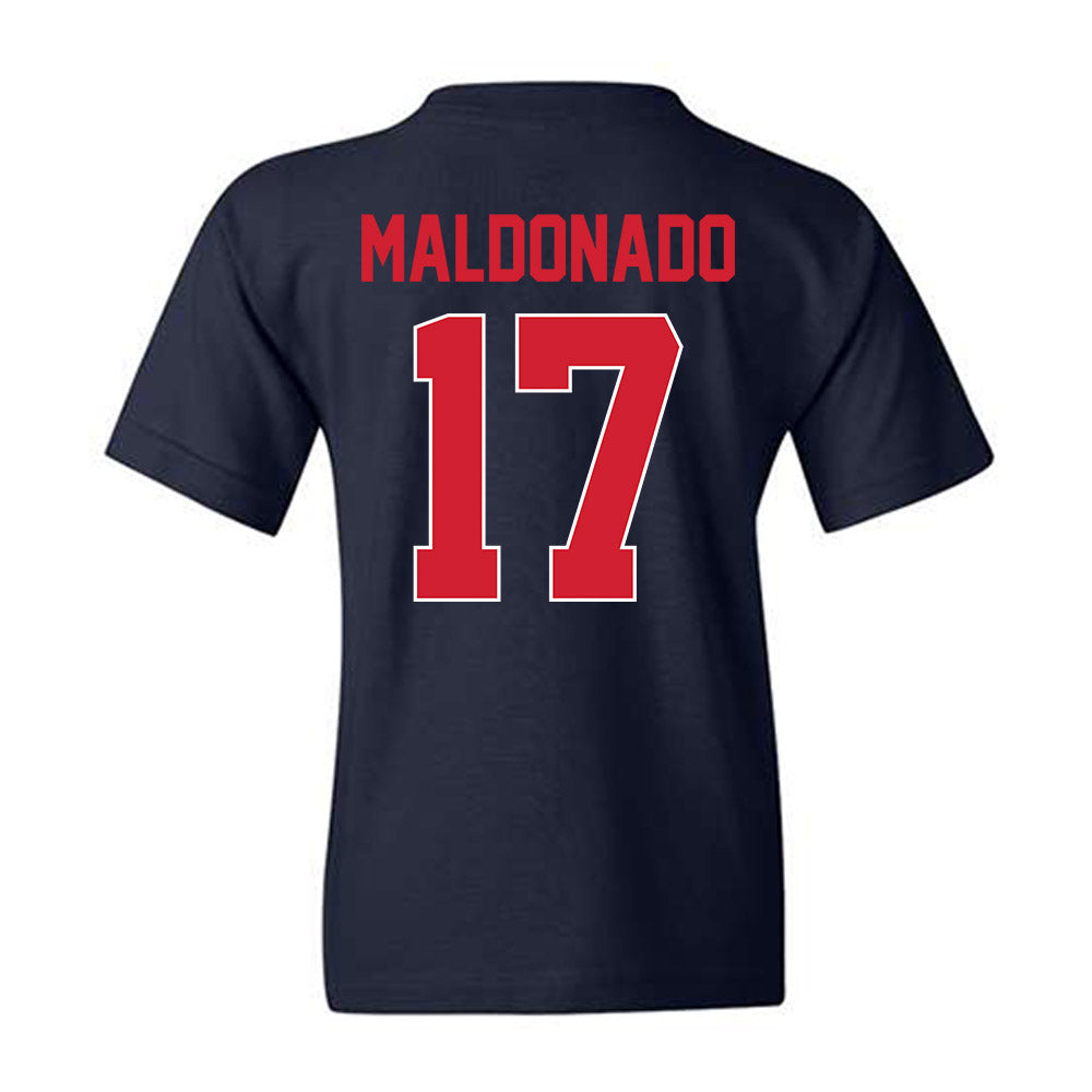 Ole Miss - NCAA Football : Jonathan Maldonado - Youth T-Shirt-1