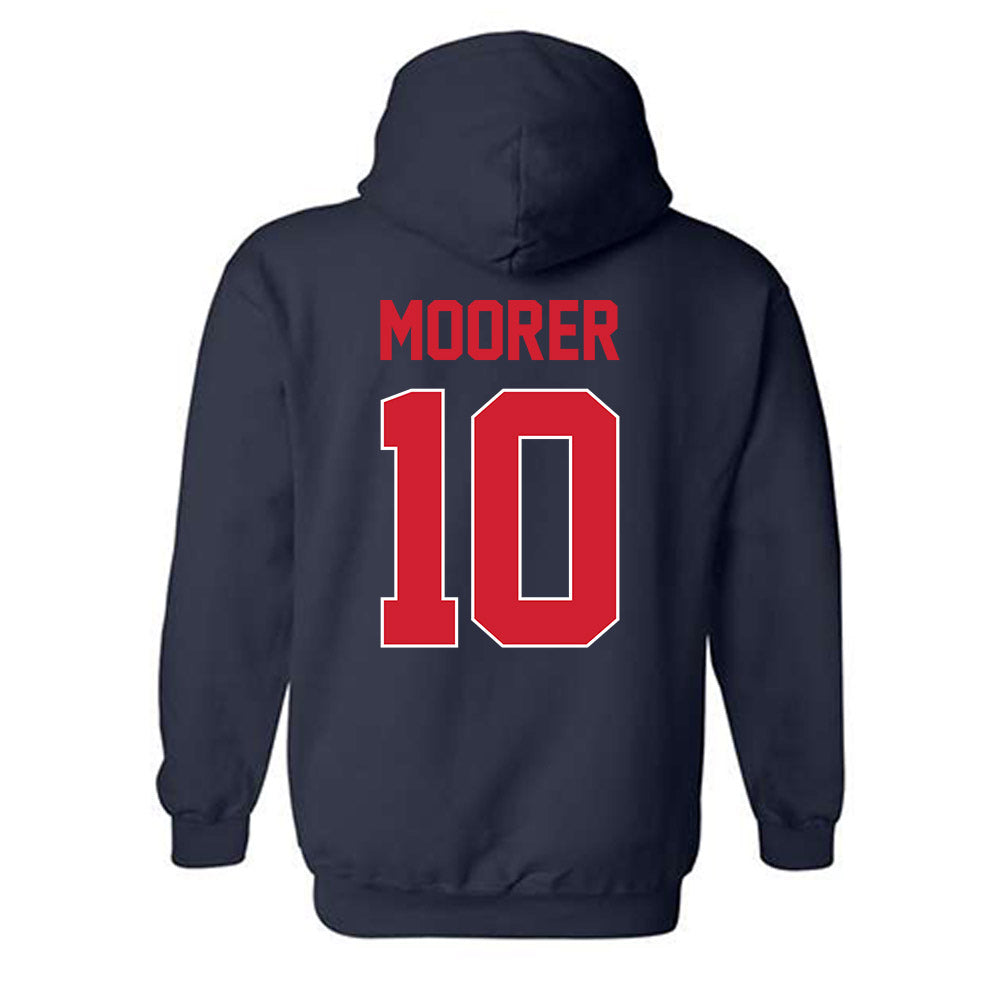 Ole Miss - NCAA Women's Volleyball : Nina Moorer - Hooded Sweatshirt-1