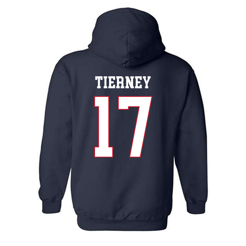 Fresno State - NCAA Football : Ethan Tierney - Generic Shersey Hooded Sweatshirt-1