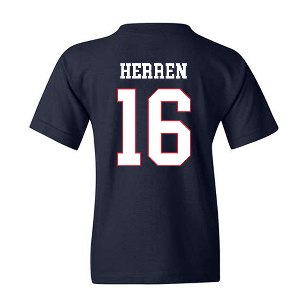 Fresno State - NCAA Women's Soccer : Abigail Herren - Generic Shersey Youth T-Shirt-1
