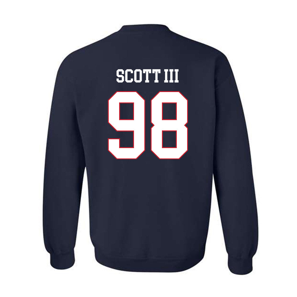 Fresno State - NCAA Football : Steven Scott III - Generic Shersey Crewneck Sweatshirt-1