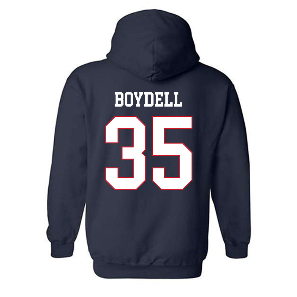 Fresno State - NCAA Football : Sebastien Boydell - Generic Shersey Hooded Sweatshirt-1