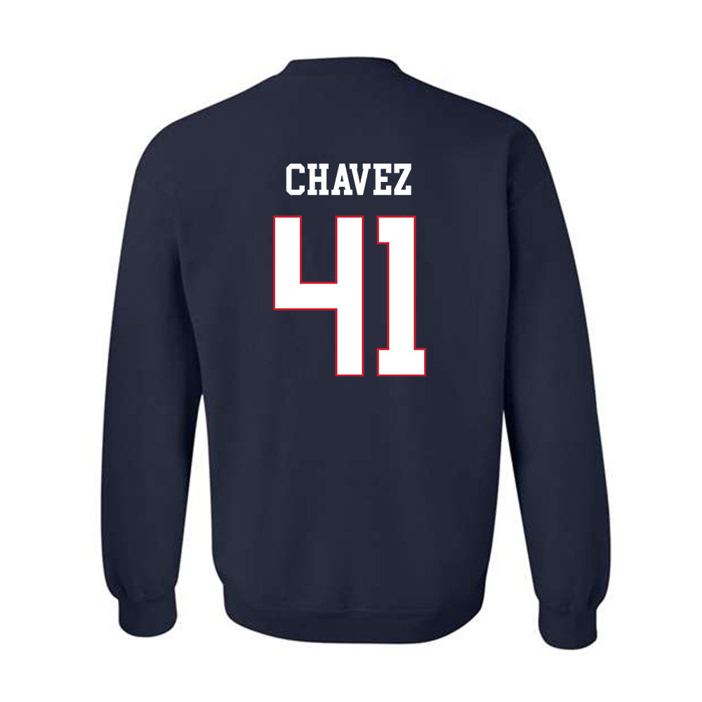 Fresno State - NCAA Football : Andrew Chavez - Generic Shersey Crewneck Sweatshirt-1