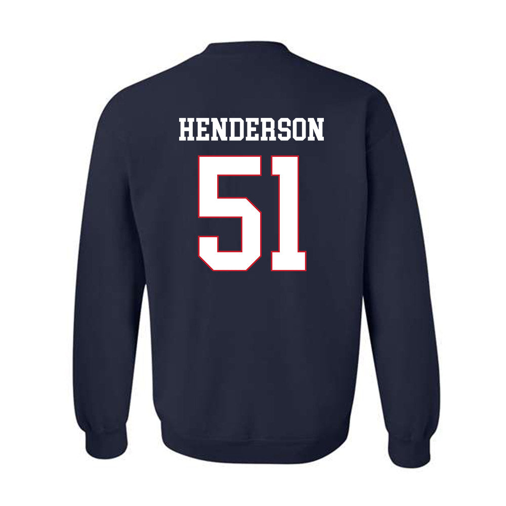 Fresno State - NCAA Football : Braylan Henderson - Generic Shersey Crewneck Sweatshirt-1
