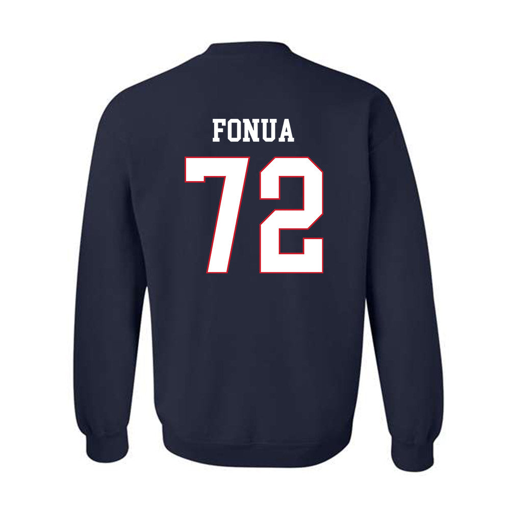 Fresno State - NCAA Football : Edward Fonua - Generic Shersey Crewneck Sweatshirt