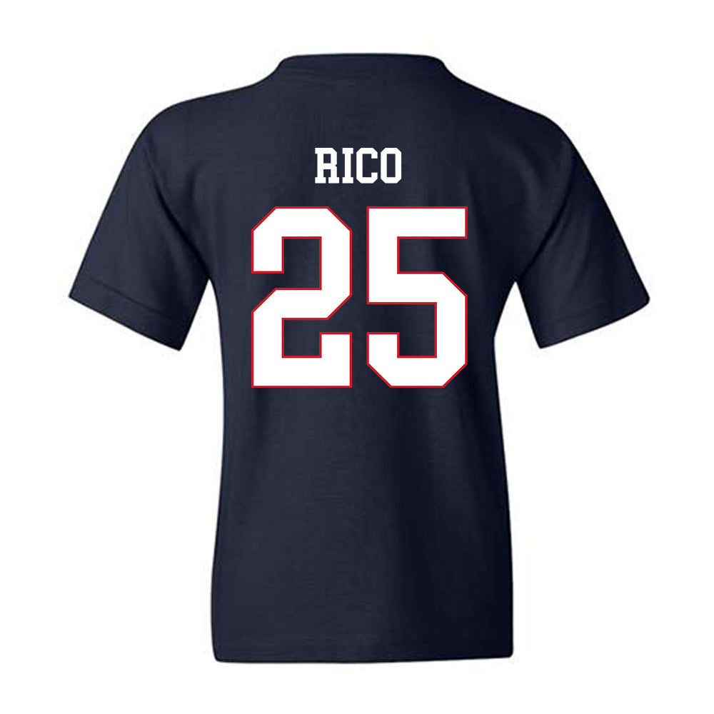 Fresno State - NCAA Baseball : Bo Rico - Generic Shersey Youth T-Shirt-1